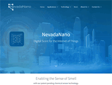 Tablet Screenshot of nevadanano.com